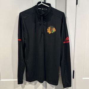 Adidas Blackhawks Black pullover
